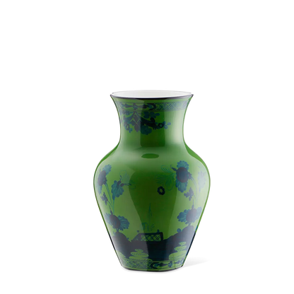 Oriente Italy Malachite Ming Vase