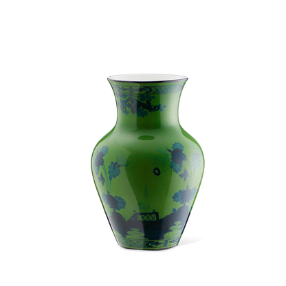 Oriente Italy Malachite Ming Vase