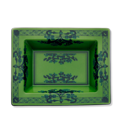 Oriente Italy Malachite Rectangular Vide Poche