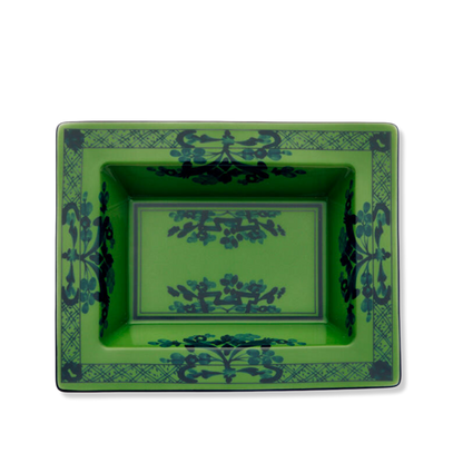 Oriente Italy Malachite Rectangular Vide Poche