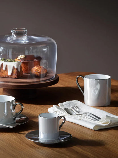 Palazzo Coffee Cup & Saucer 100ml Sea