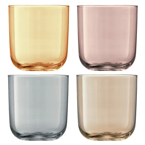 Polka Metallics Tumbler 420ml Set Of Four