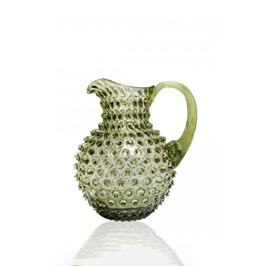 Paris Hobnail Jug 2L Olivegreen