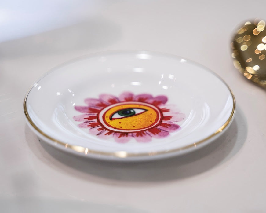 La Tavola Fiore Occhio Micro Saucer