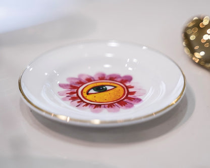 La Tavola Fiore Occhio Micro Saucer