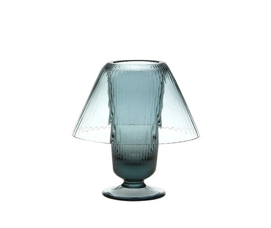 Plissè Acquamarina Candle Holder