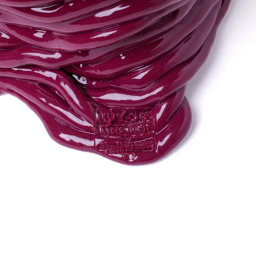 Pompitu II Vase - Clear Blue, Matt Cherry