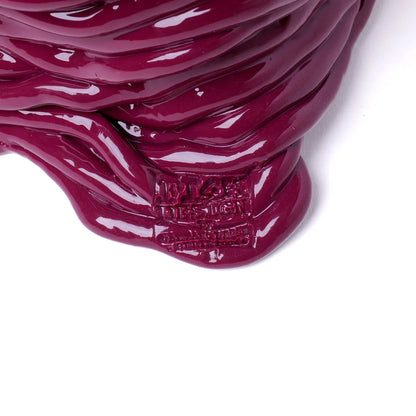 Pompitu II Vase - Clear Blue, Matt Cherry