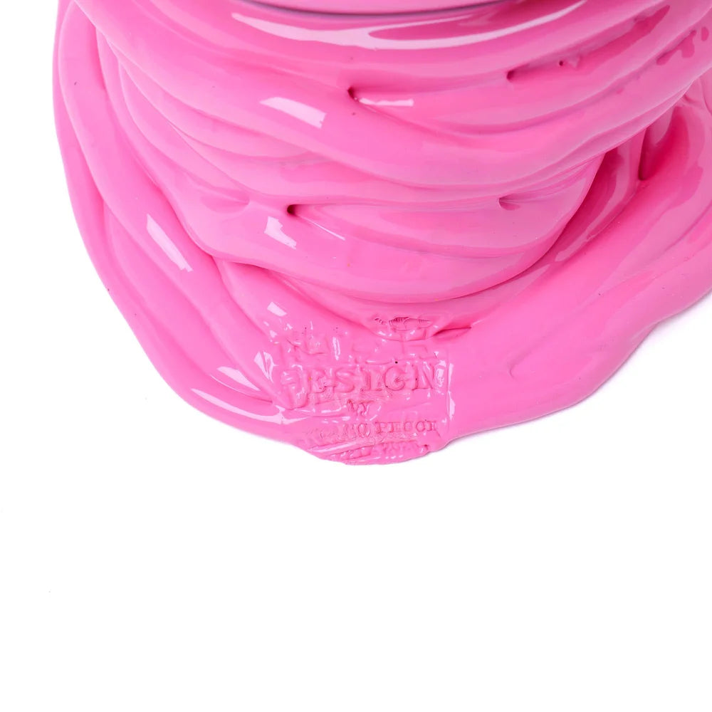 Pompitu II Vase - Clear Brown, Pink