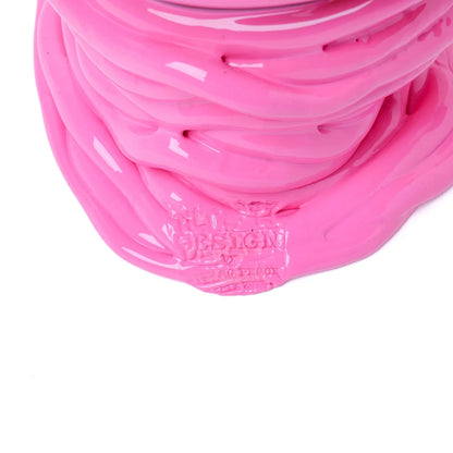 Pompitu II Vase - Clear Brown, Pink