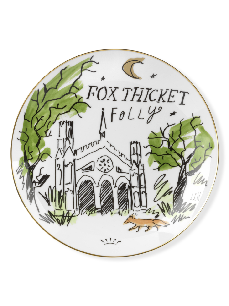 Profumi Folly Round Plate