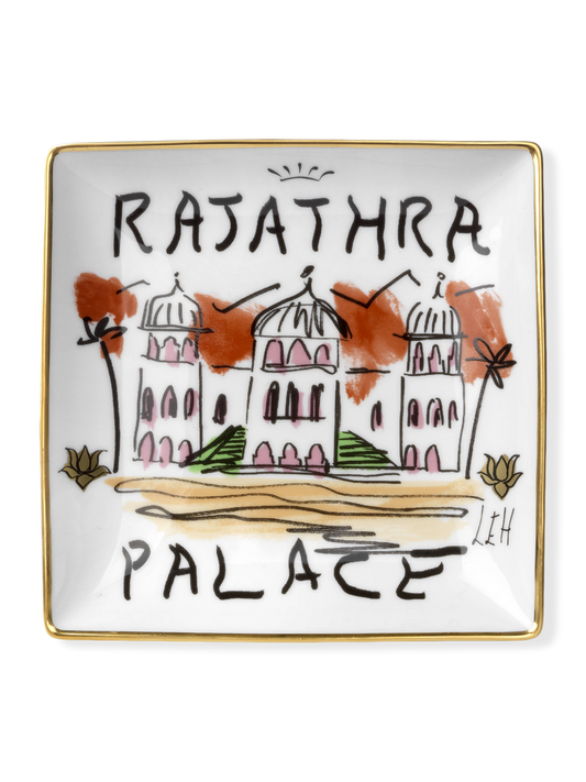 Rajathra Palace Vide Poche Square Plate