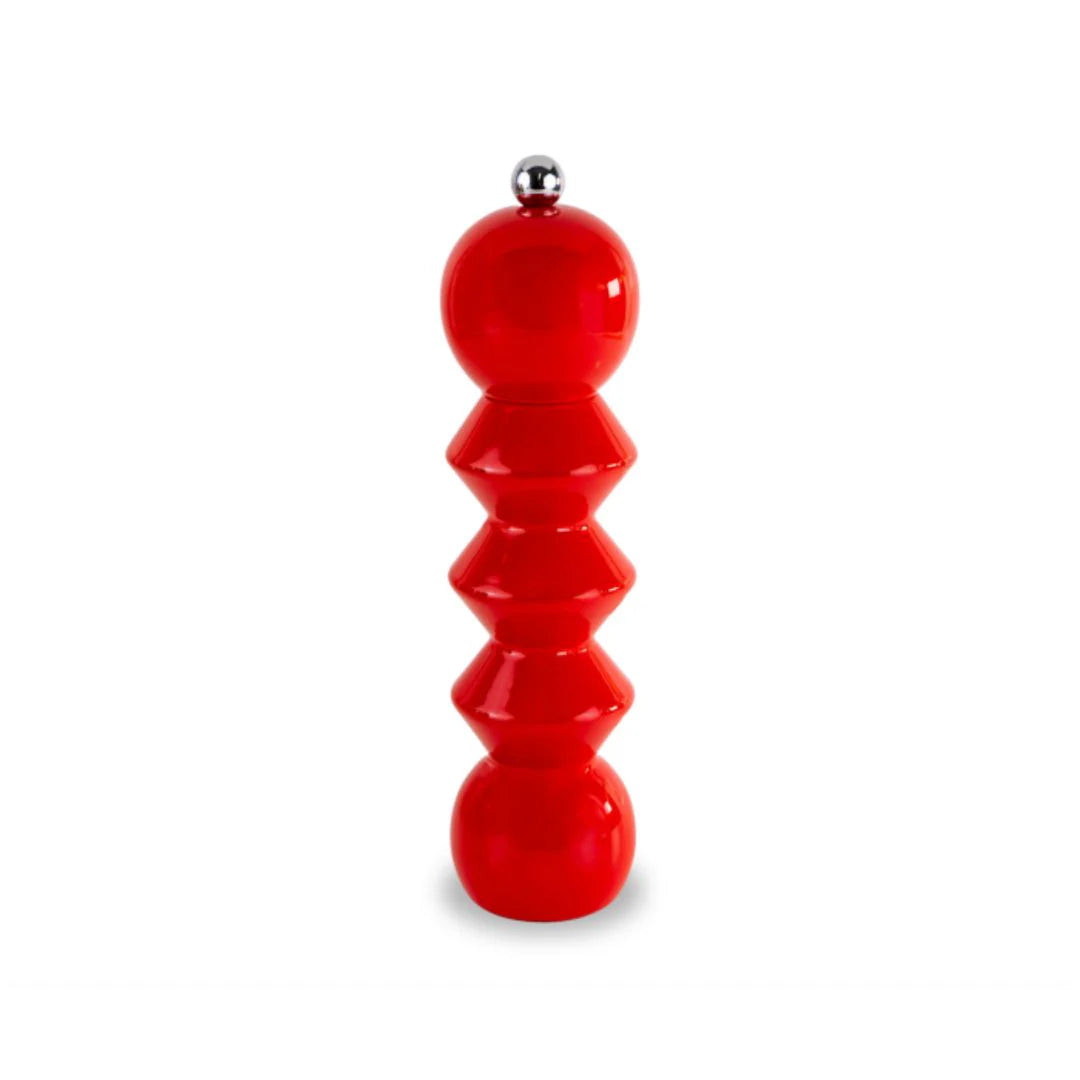 Retro Rib Wooden Salt & Pepper Mill