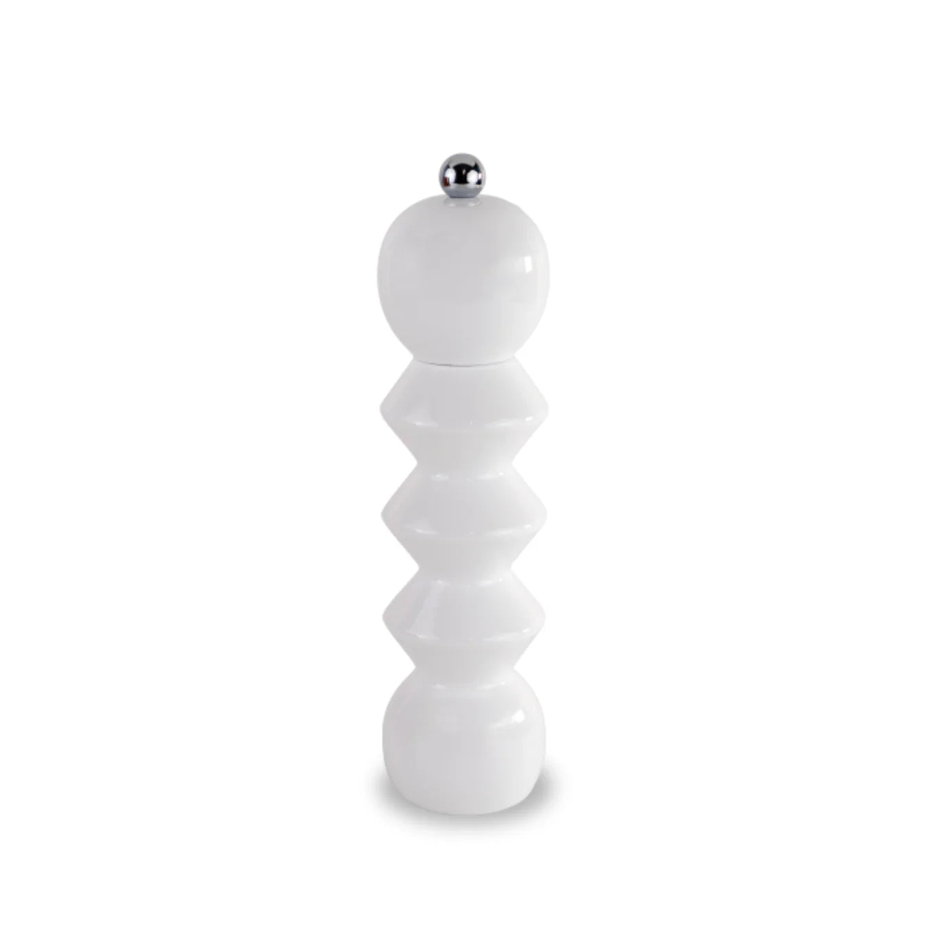 Retro Rib Wooden Salt & Pepper Mill