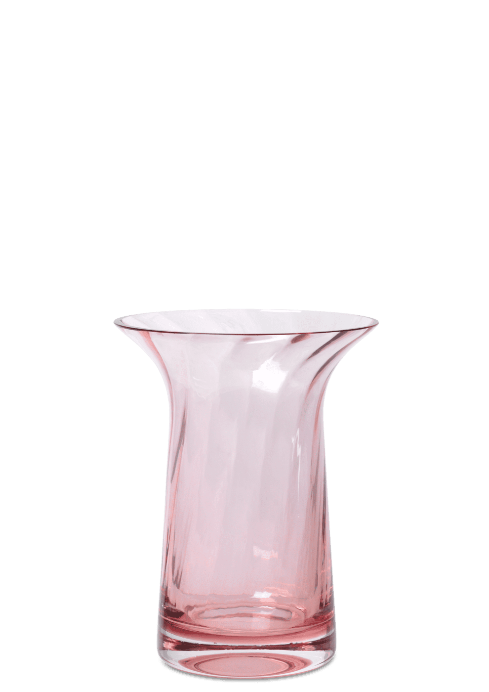 Filigran Optic Anniversary Vase H16 blush