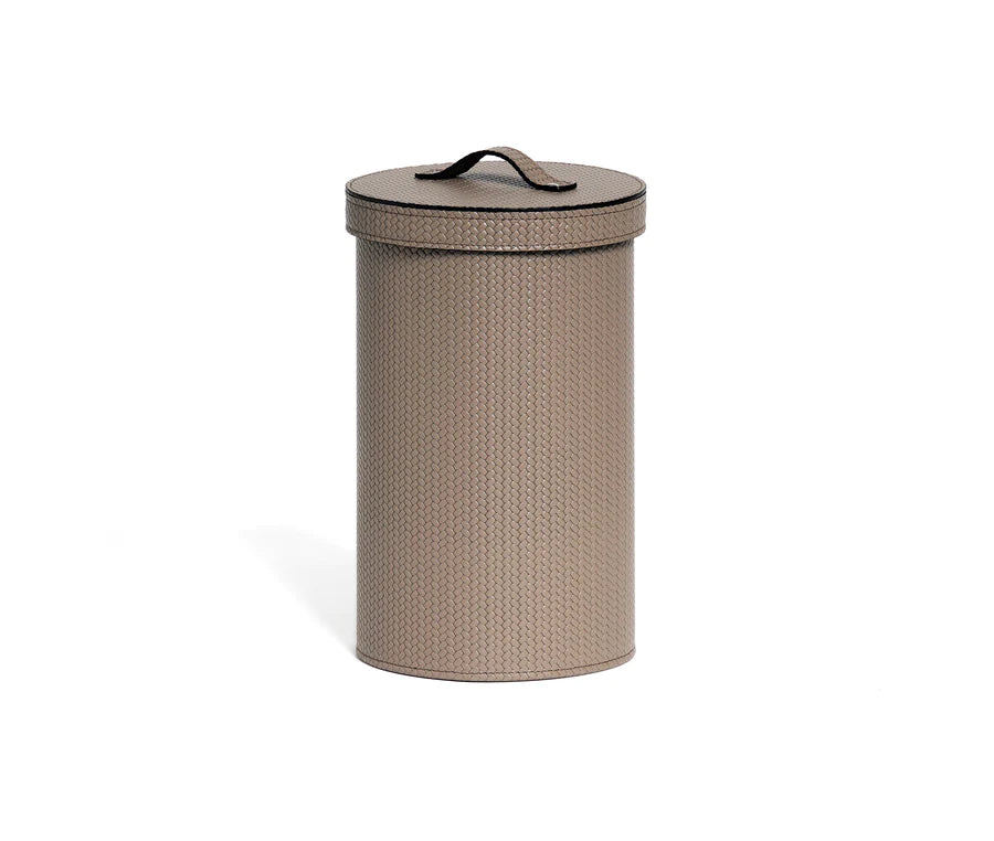 Round Paper Bin With Lid, round bin, garbage bin