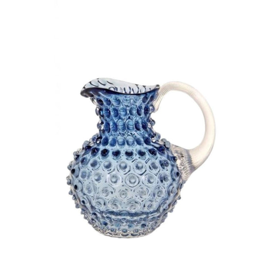 Paris Hobnail Jug Blue smoke