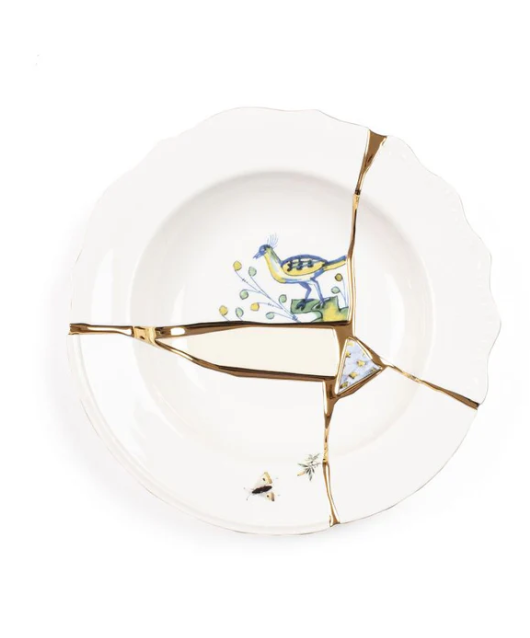 Kintsugi Soup Plate
