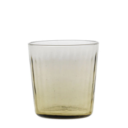 Set of 6 Plissè Cameo Low Glasses