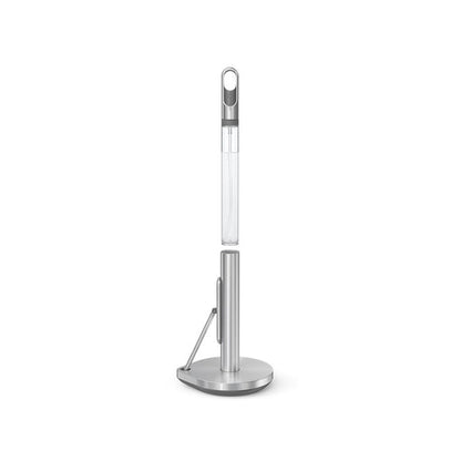 Simplehuman Kitchen Roll Holder with Spray Pump Stainless steel stand with a hanging hook 