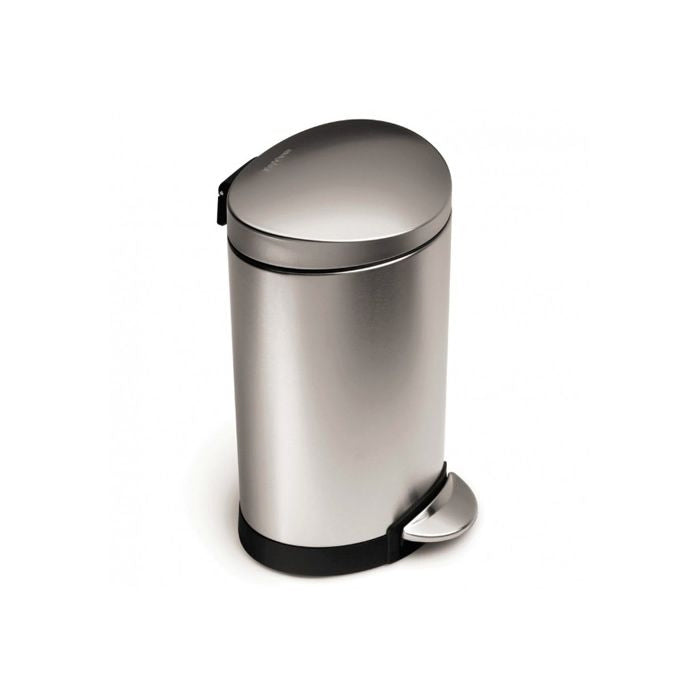 Simplehuman Semi Round Bin, 6 L-