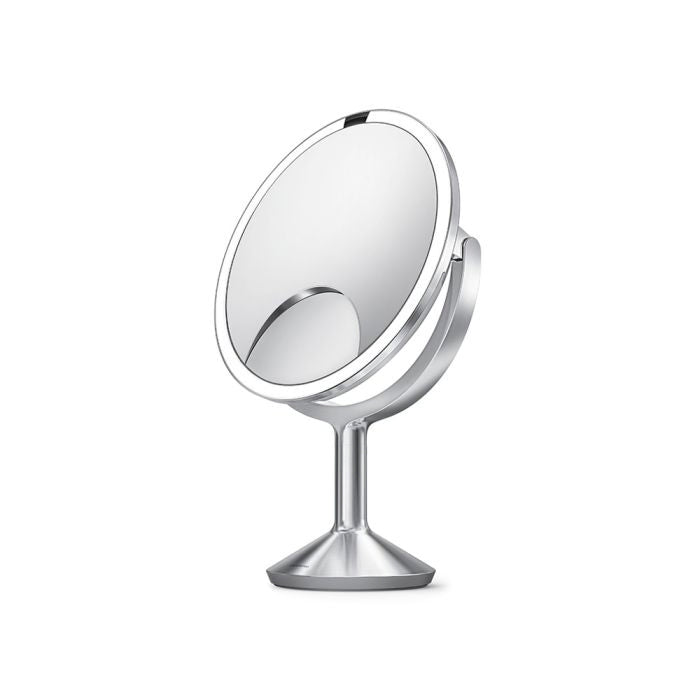 Simplehuman Sensor Mirror Trio Max Silver makeup mirror 