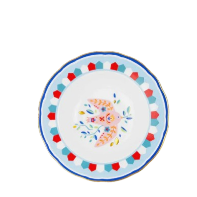 Mamma Mia Soup Plate - Bird