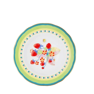 Mamma Mia Soup Plate - Strawberry