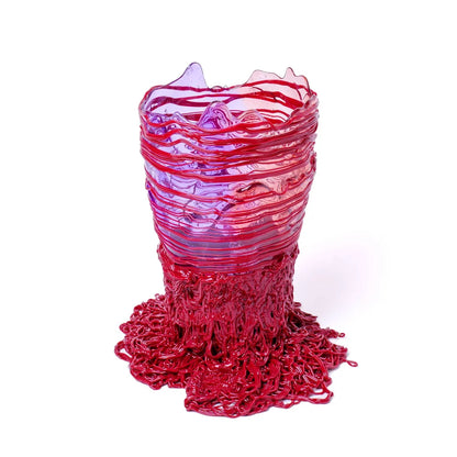 Spaghetti Vase Extra Colour - Clear Lilac, Rose Pink, Matt Bordeaux