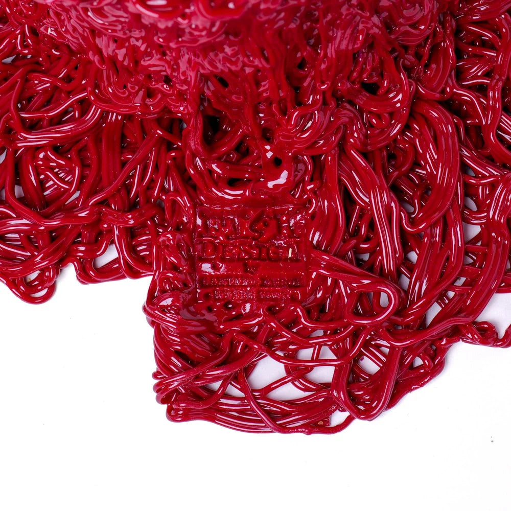 Spaghetti Vase Extra Colour - Clear Lilac, Rose Pink, Matt Bordeaux