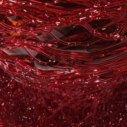 Spaghetti Vase Extra Colour - Clear Pink, Clear Amber And Clear Fuchsia