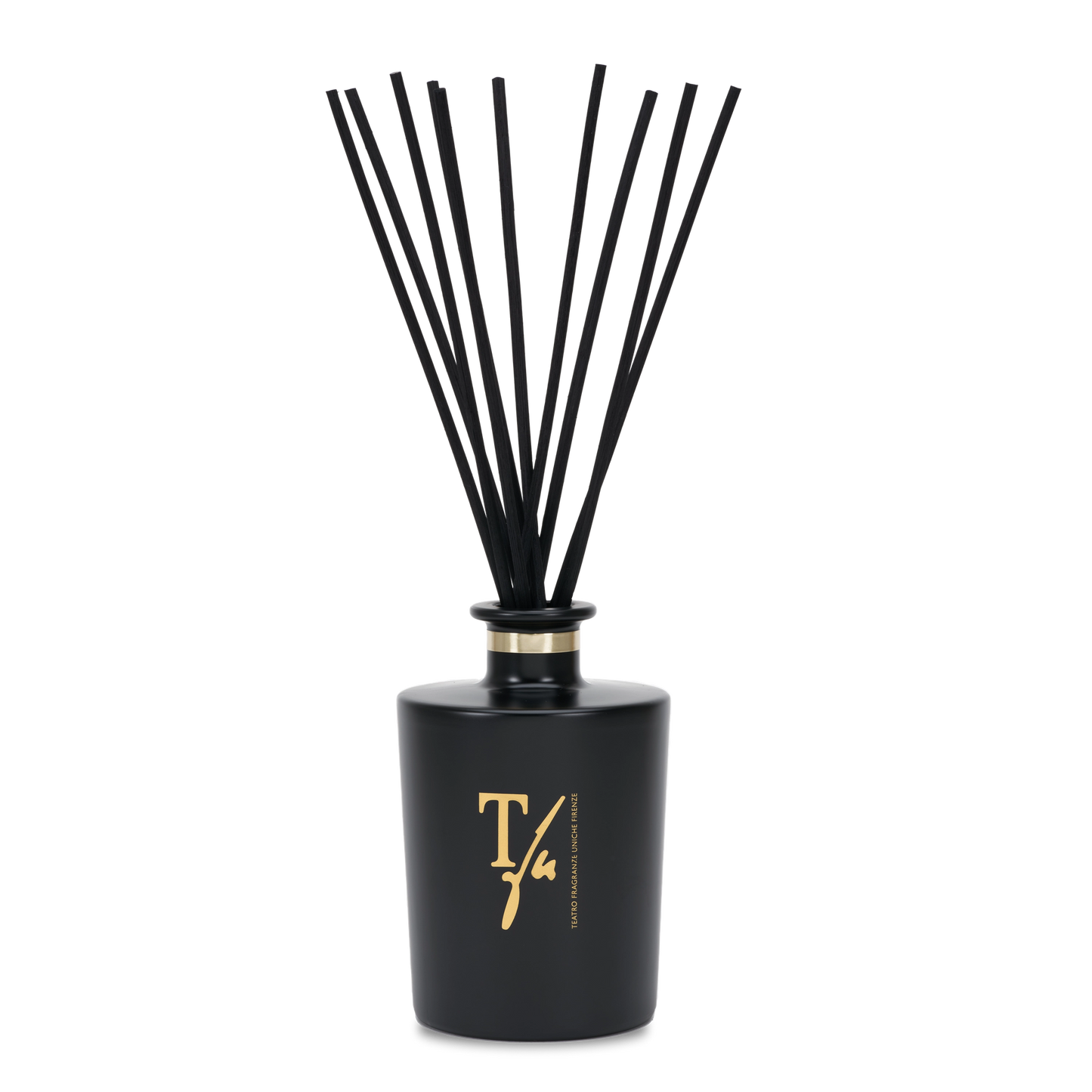 Tobacco Matt Black Vase Diffuser (Big)