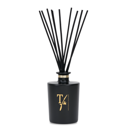 Tobacco Matt Black Vase Diffuser (Big)