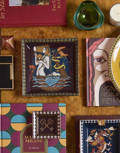 The Mermaid Bordeaux Tray