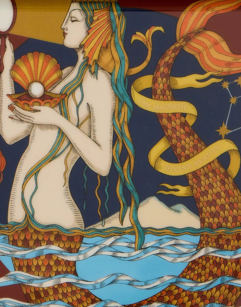 The Mermaid Bordeaux Tray