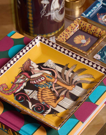 Sphynx Saffron Trinket Tray