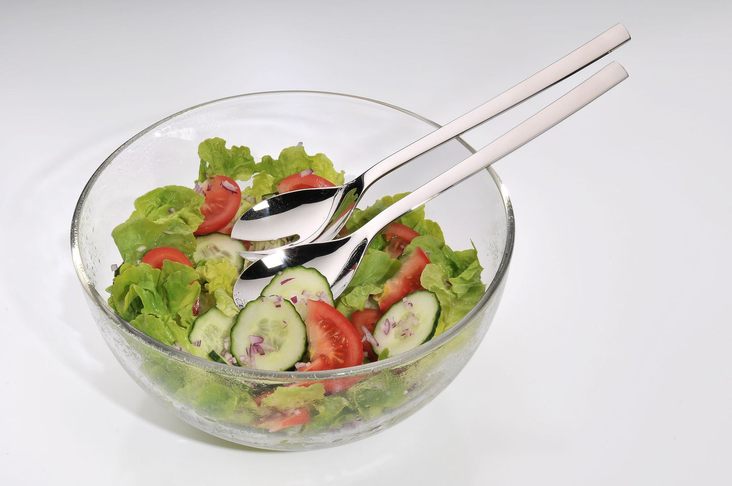 salad serving bowl with server