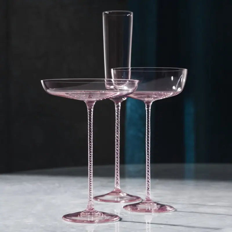 Champagne glass set