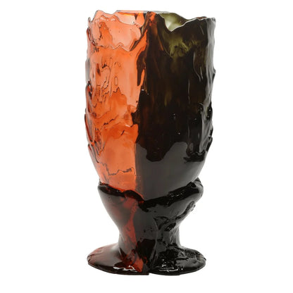 Twins C Vase - Clear Pink and Fumè