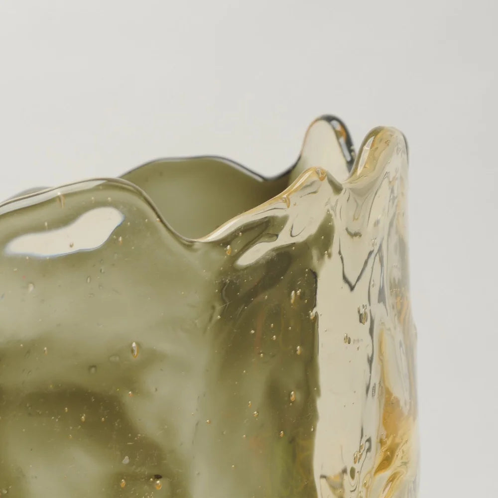 Twins C Vase - Clear and Fumè