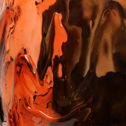 Twins C Vase - Clear Pink and Fumè