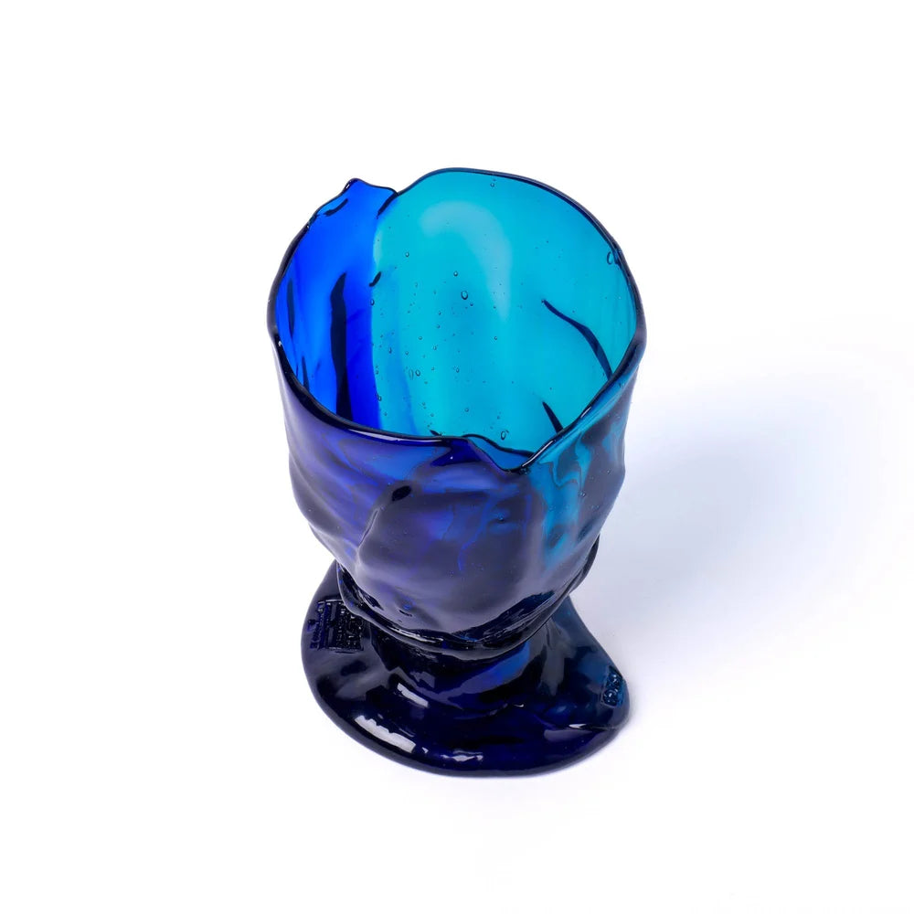 Twins C - Clear Blue And Emerald Green