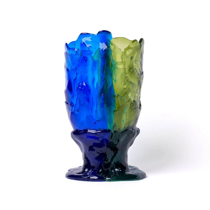 Twins C Vase - Clear Green, Blue