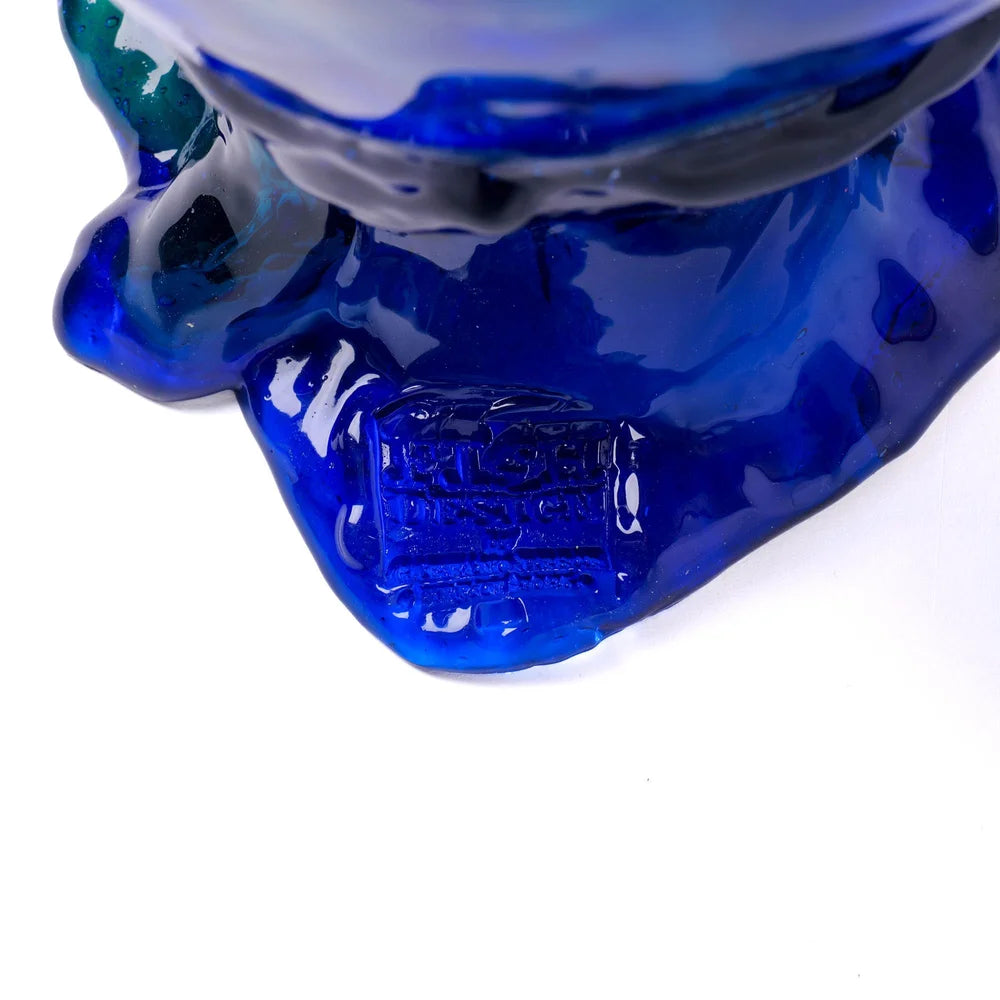 Twins C Vase - Clear Green, Blue