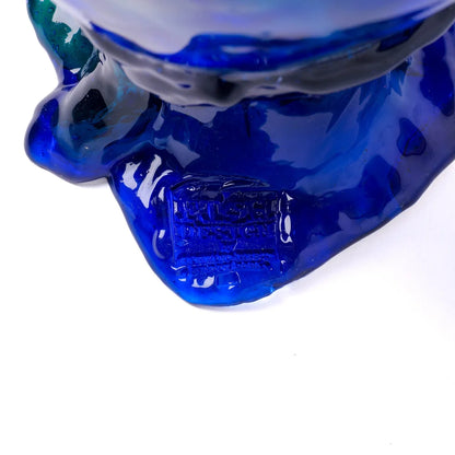 Twins C Vase - Clear Green, Blue