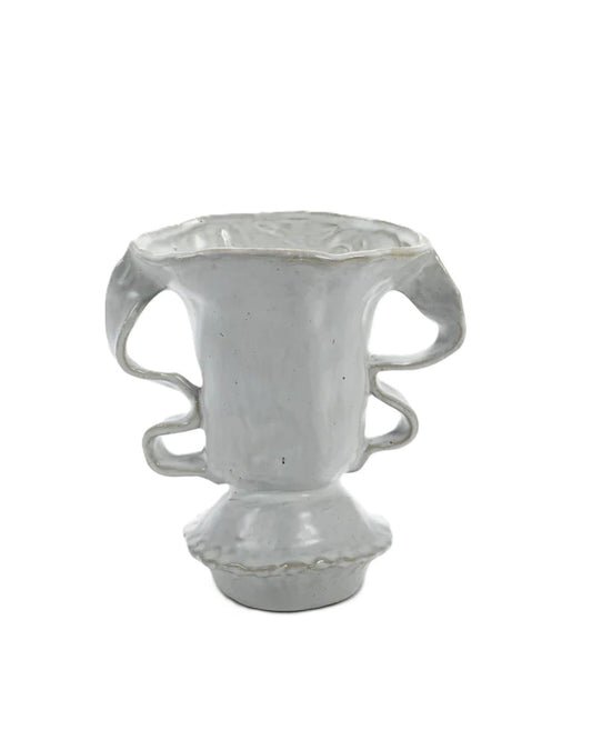 Vase - White Rosie