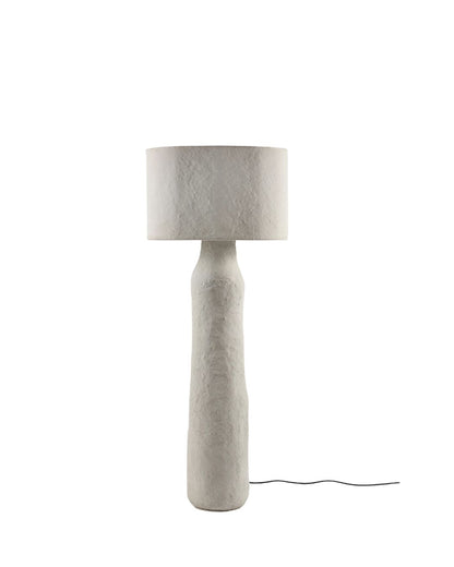 Floor Lamp white  Earth Lampshade