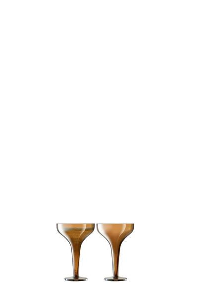 Epoque Champagne Glass Saucer 150ml Lustre 2pcs