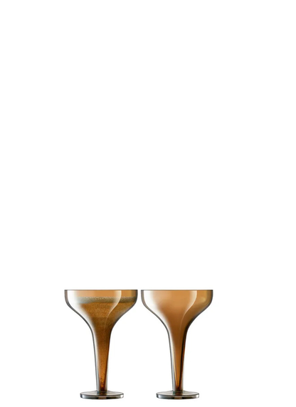 Epoque Champagne Glass Saucer 150ml Lustre 2pcs