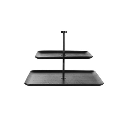 ASA Wood 2-Tier Rectangular Etagere